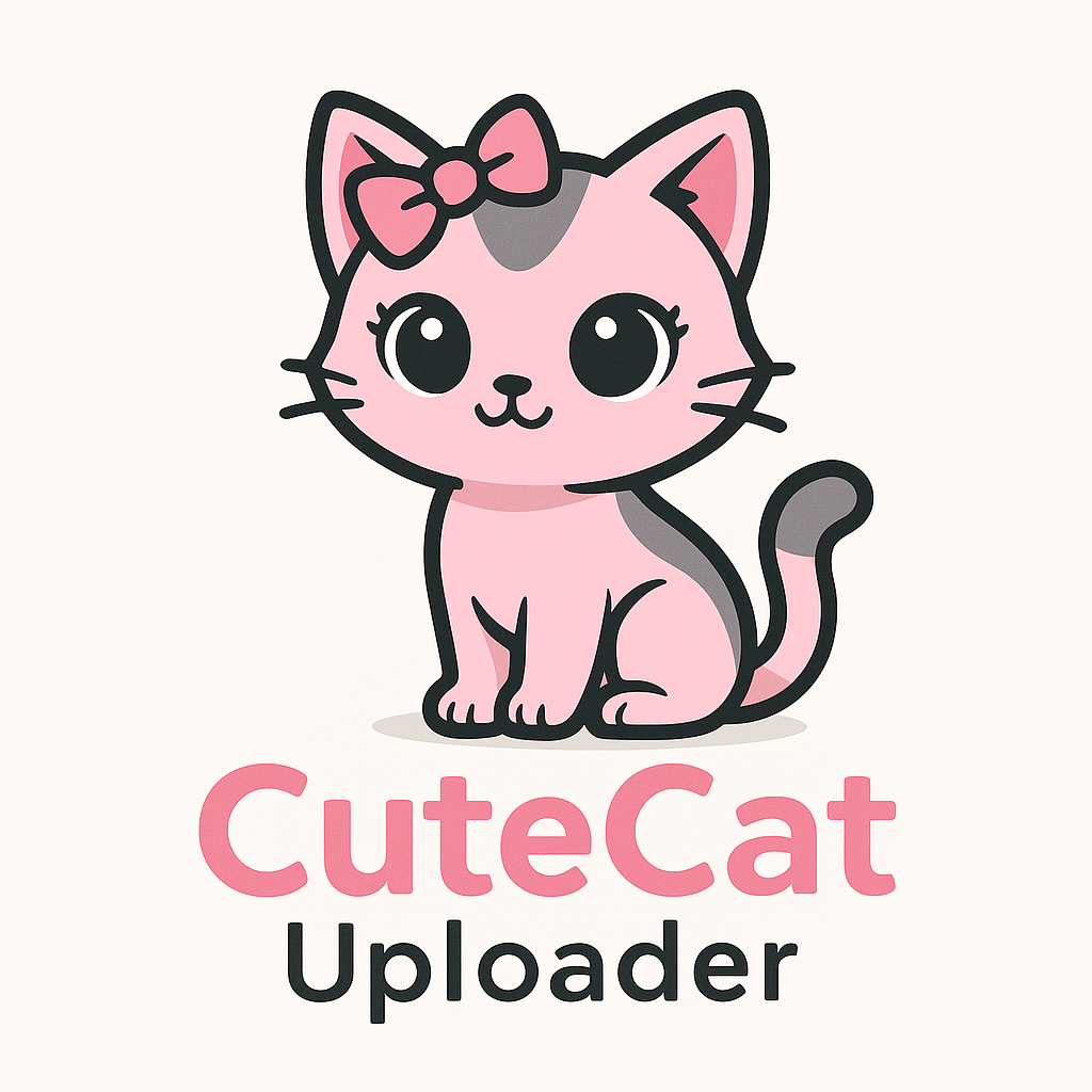 CuteCat Uploader Logo